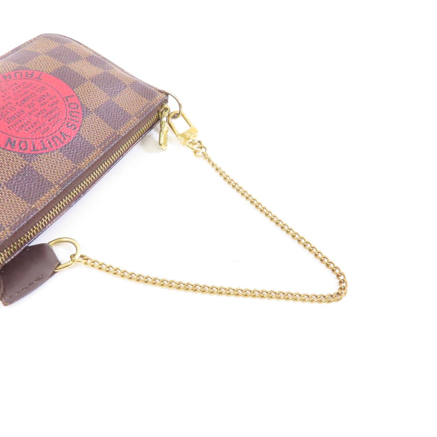 Louis Vuitton Mini Pochette Accessoires, Damier Ebene Trunks and Bags