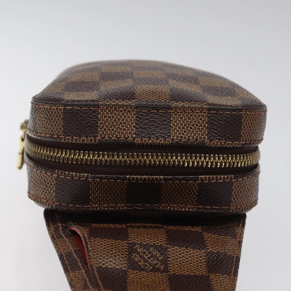 Louis Vuitton Damier Ebene Geronimos Shoulder Bag N 51994 Lv Auth