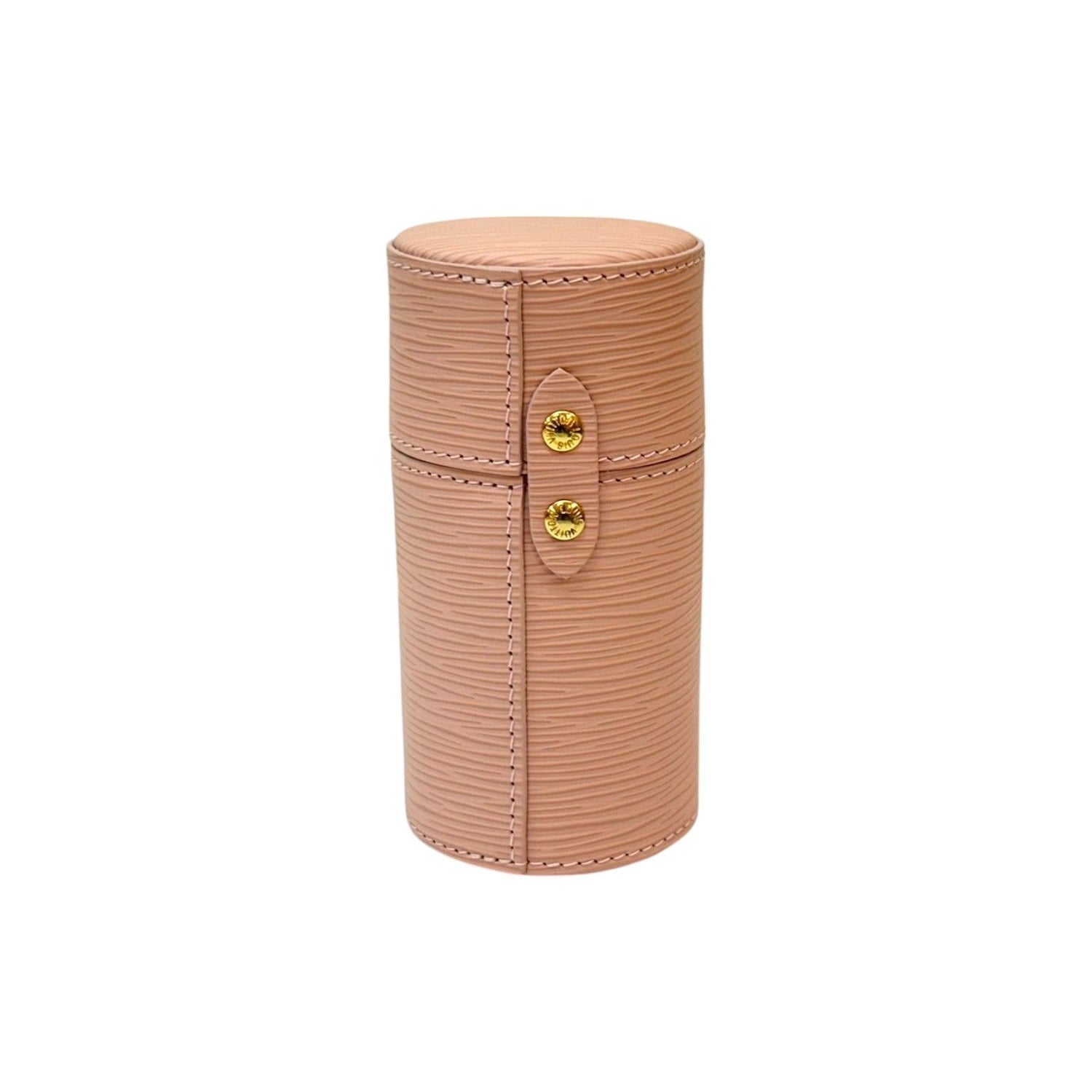 Louis Vuitton Perfume Travel Case Epi Leather Pink Ls 0149