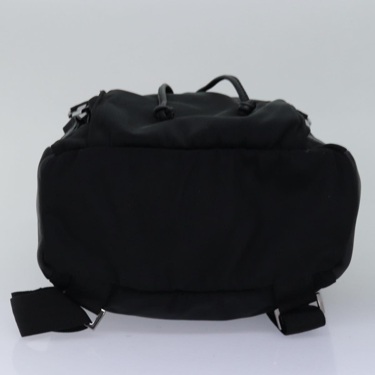 Gucci Backpack Nylon Leather Black