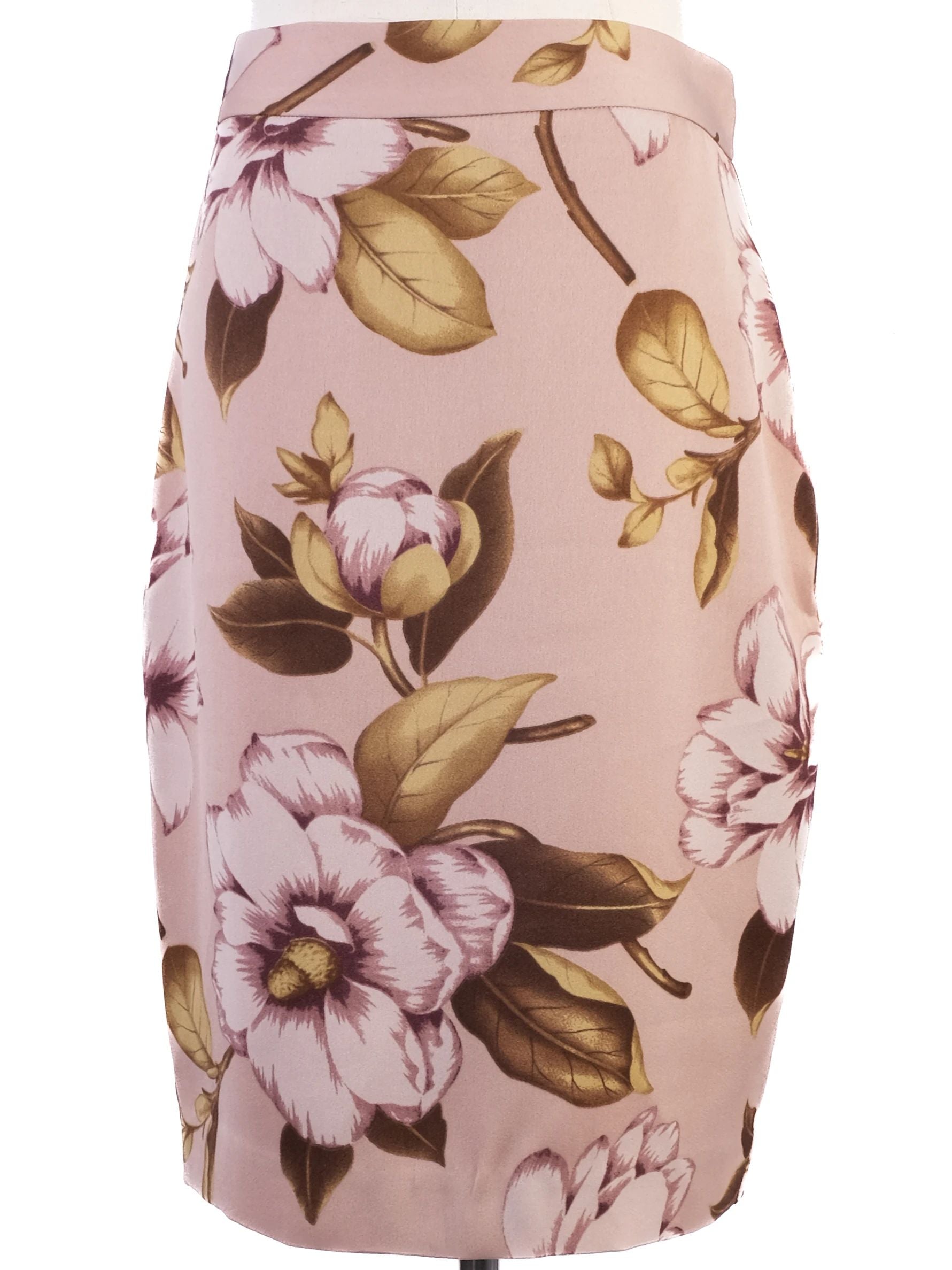 NEW By Malene Birger Floral Skirt Pink Size S