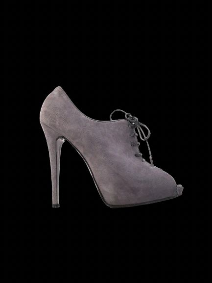 Excellent Nando Muzi Blue Suede High Heeled Shoes Size 38