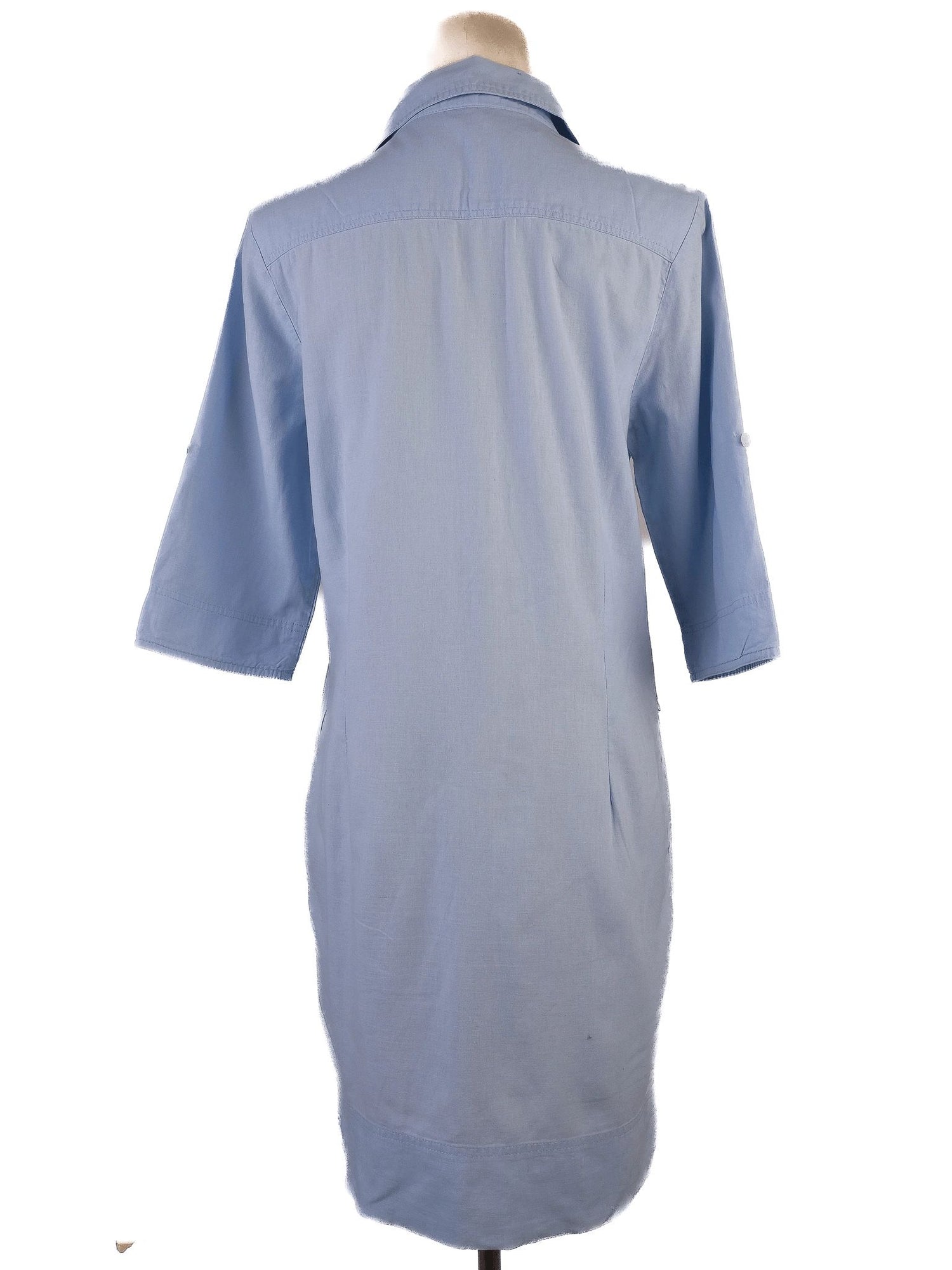 Average Burberry London Light Blue Shirt Dress Size S