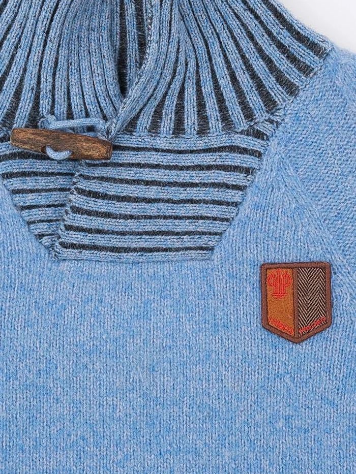 Excellent I Pinco Pallino Blue Wool Sweater for Kids, Size 6