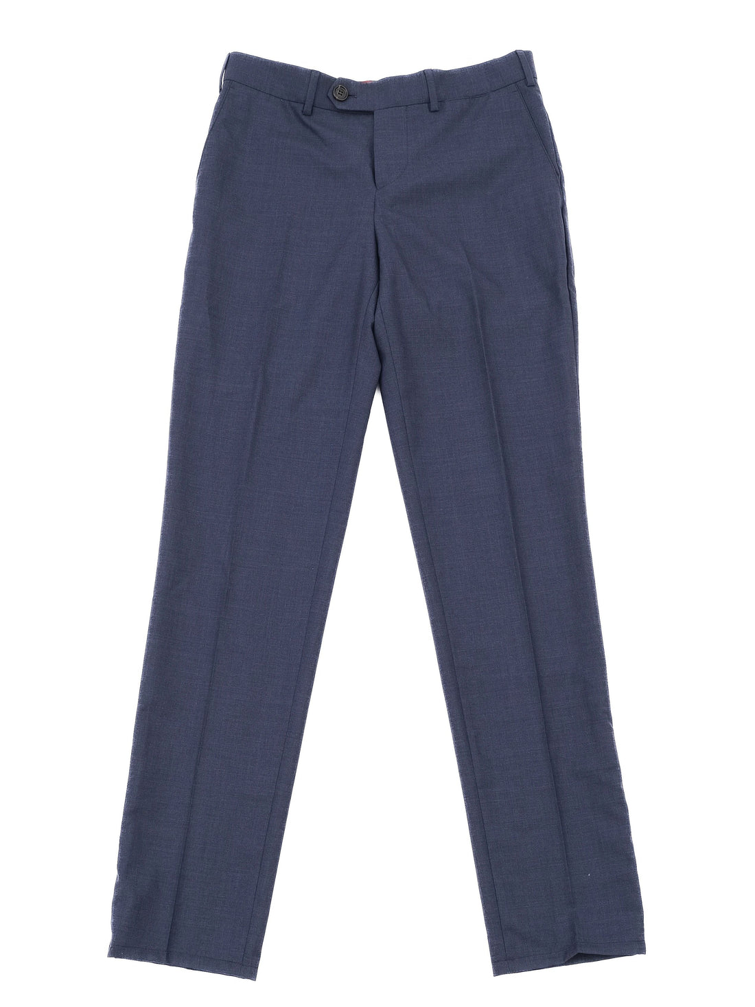 Excellent Brunello Cucinelli Blue Wool Pants Size S Made in Italy