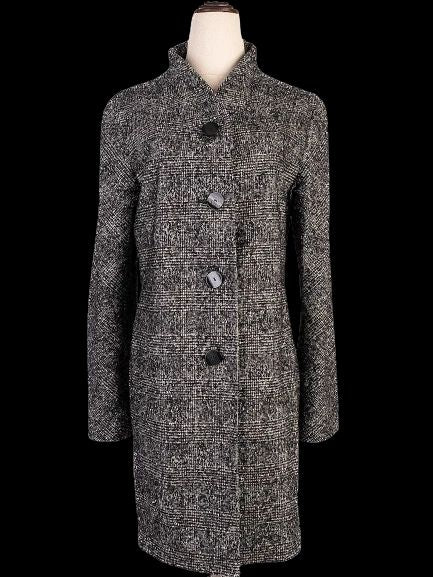 Excellent Moschino Cheap and Chic Gray Wool Coat Size L