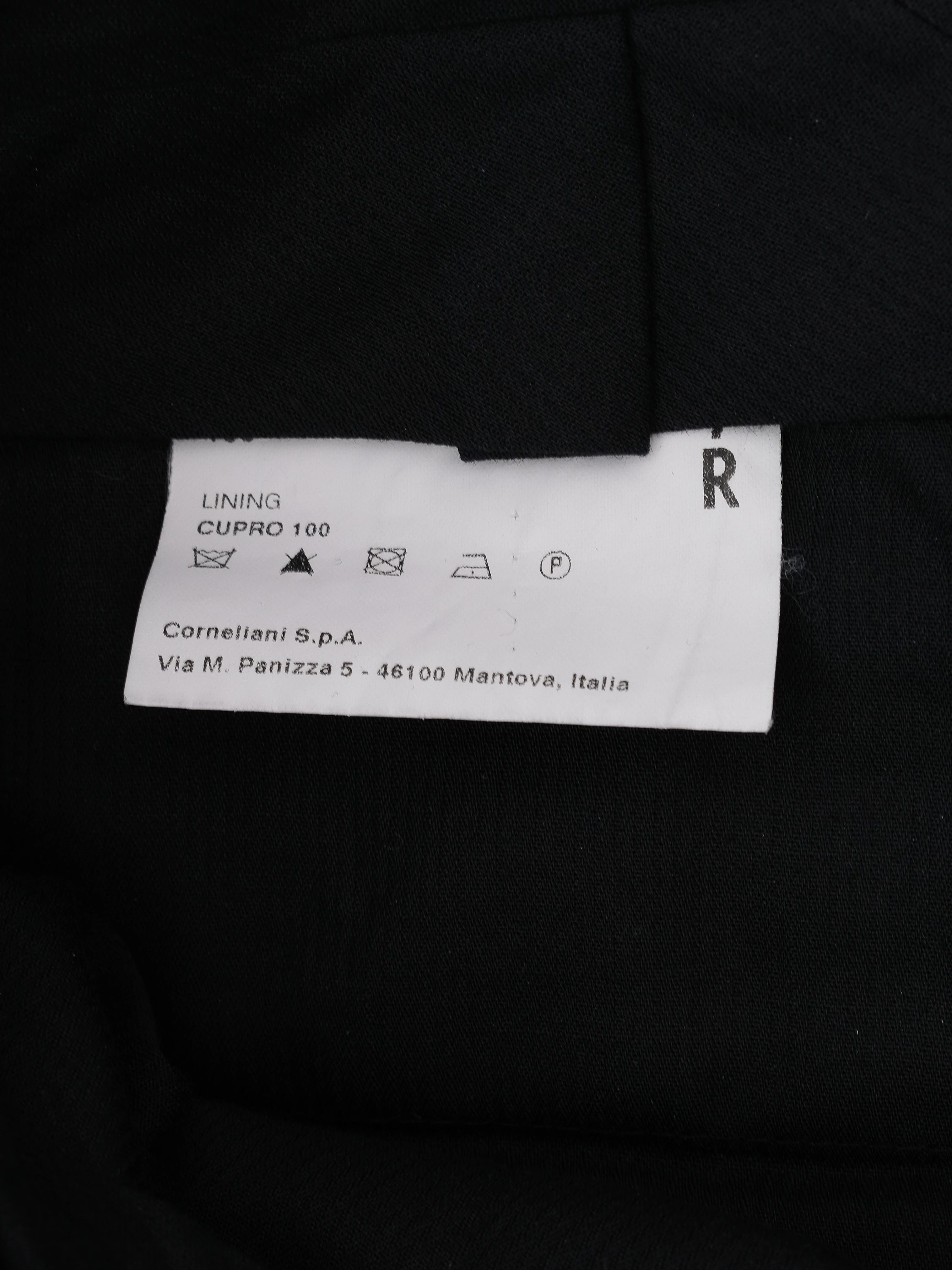 Corneliani Excellent Blue Wool Suit Jacket Size 3XL