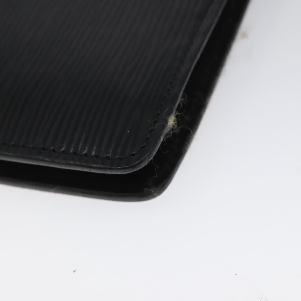 Louis Vuitton Epi Montaigne 27 Clutch Bag Black M 52652 Lv Auth