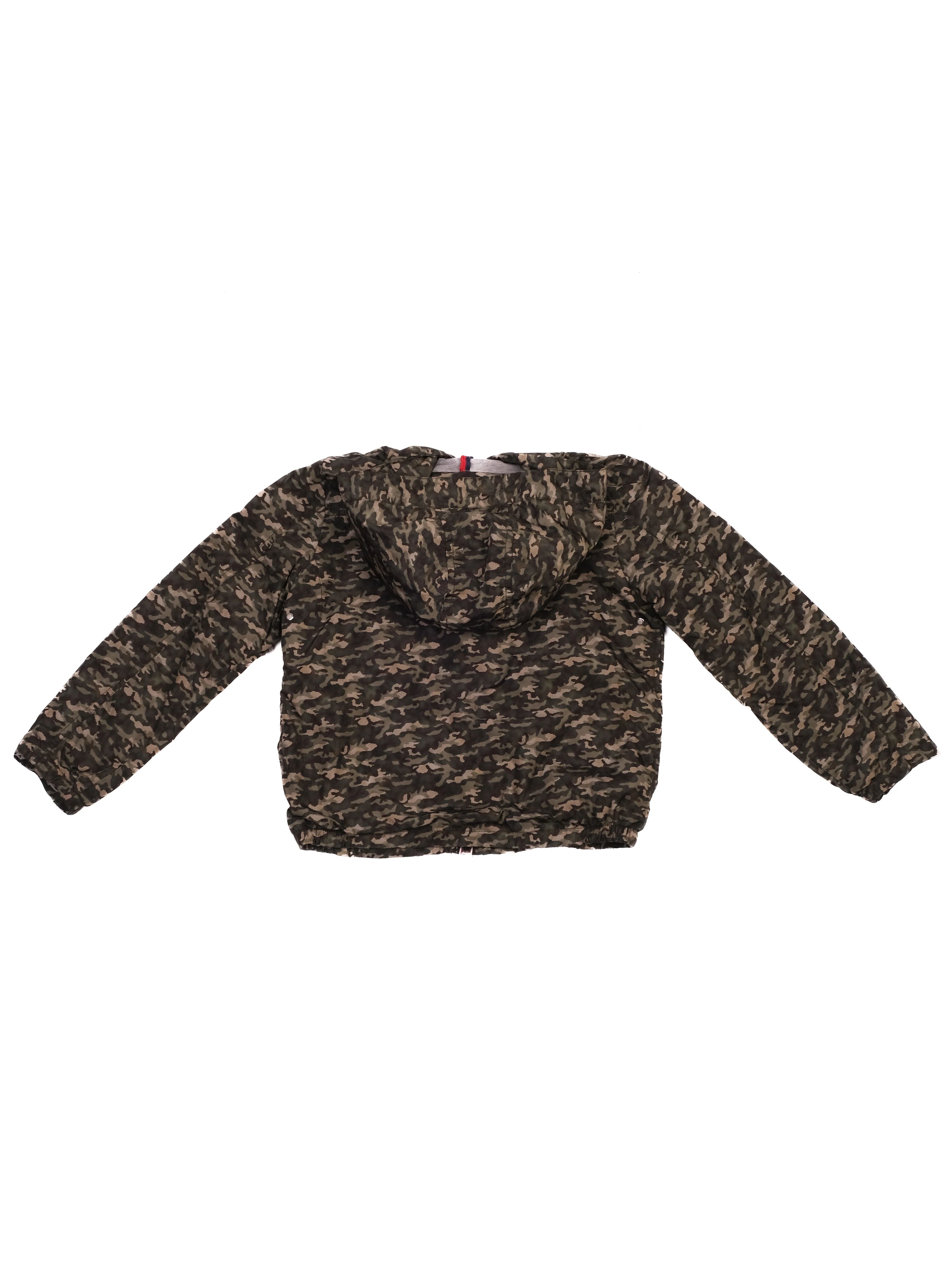 EXCELLENT Moncler Camouflage Jacket for Kids Size 6 Nylon Hooded