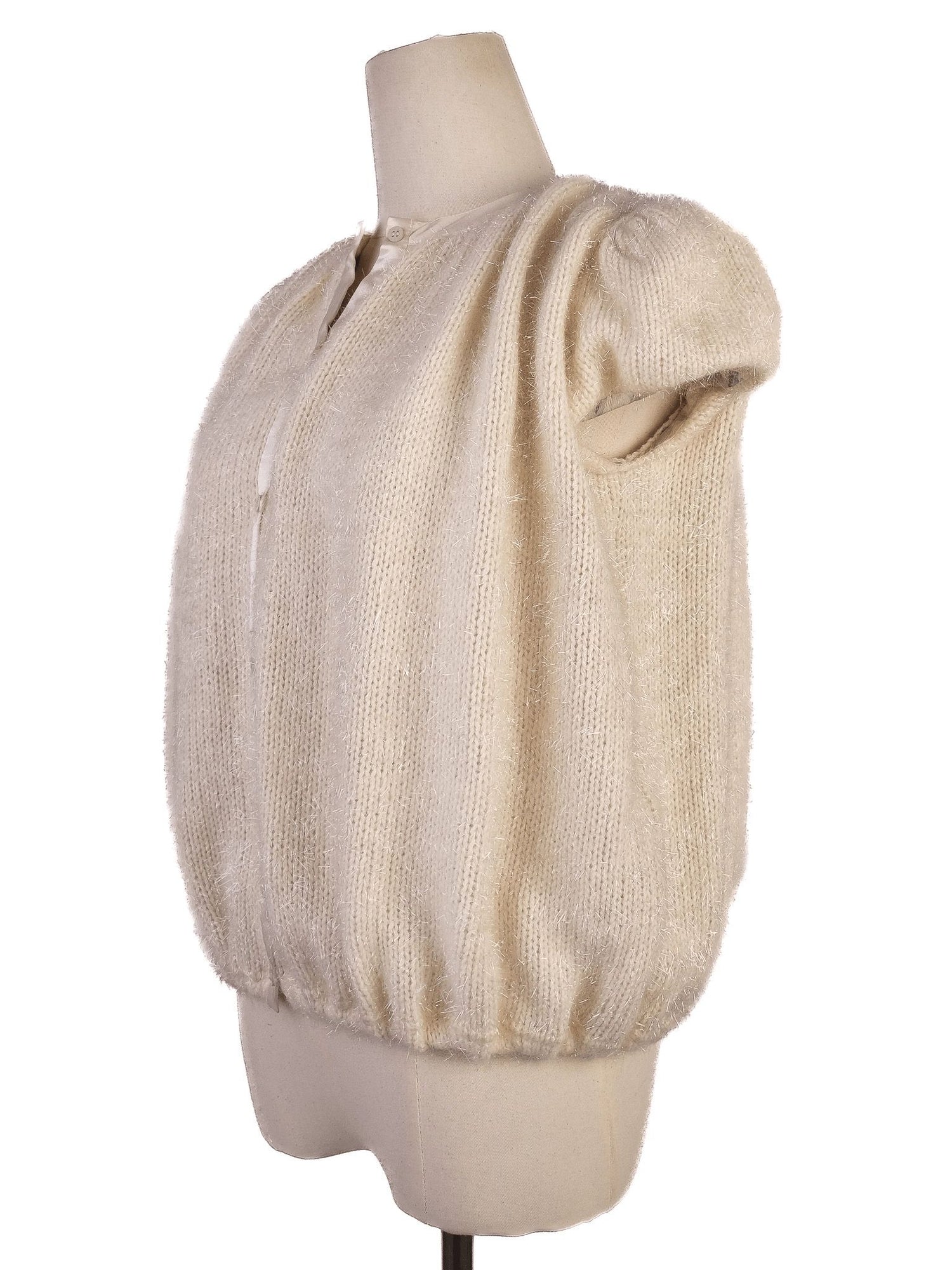 Average Roberto Cavalli Angels White Nylon Cardigan Size 14 For Kids