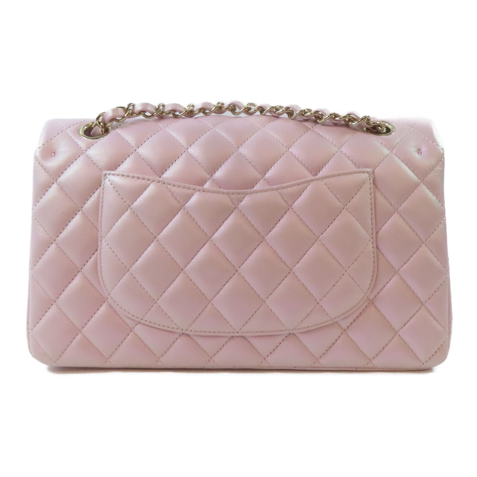 Chanel Caviar Quilted 25 Double Flap Light Pink