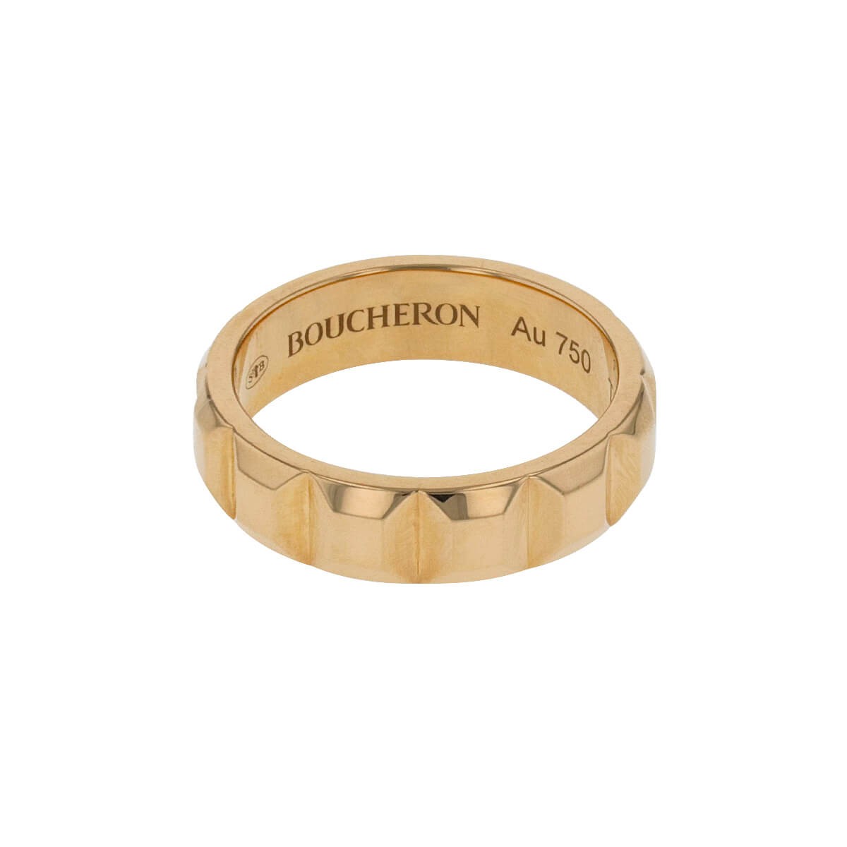 Boucheron Clou de Paris gold ring