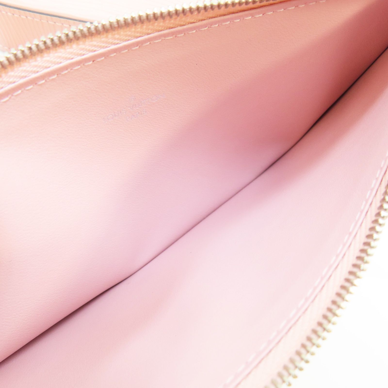 Louis Vuitton Felicie Pochette Shoulder Bag Epi Leather Rose Ballerine M 62467