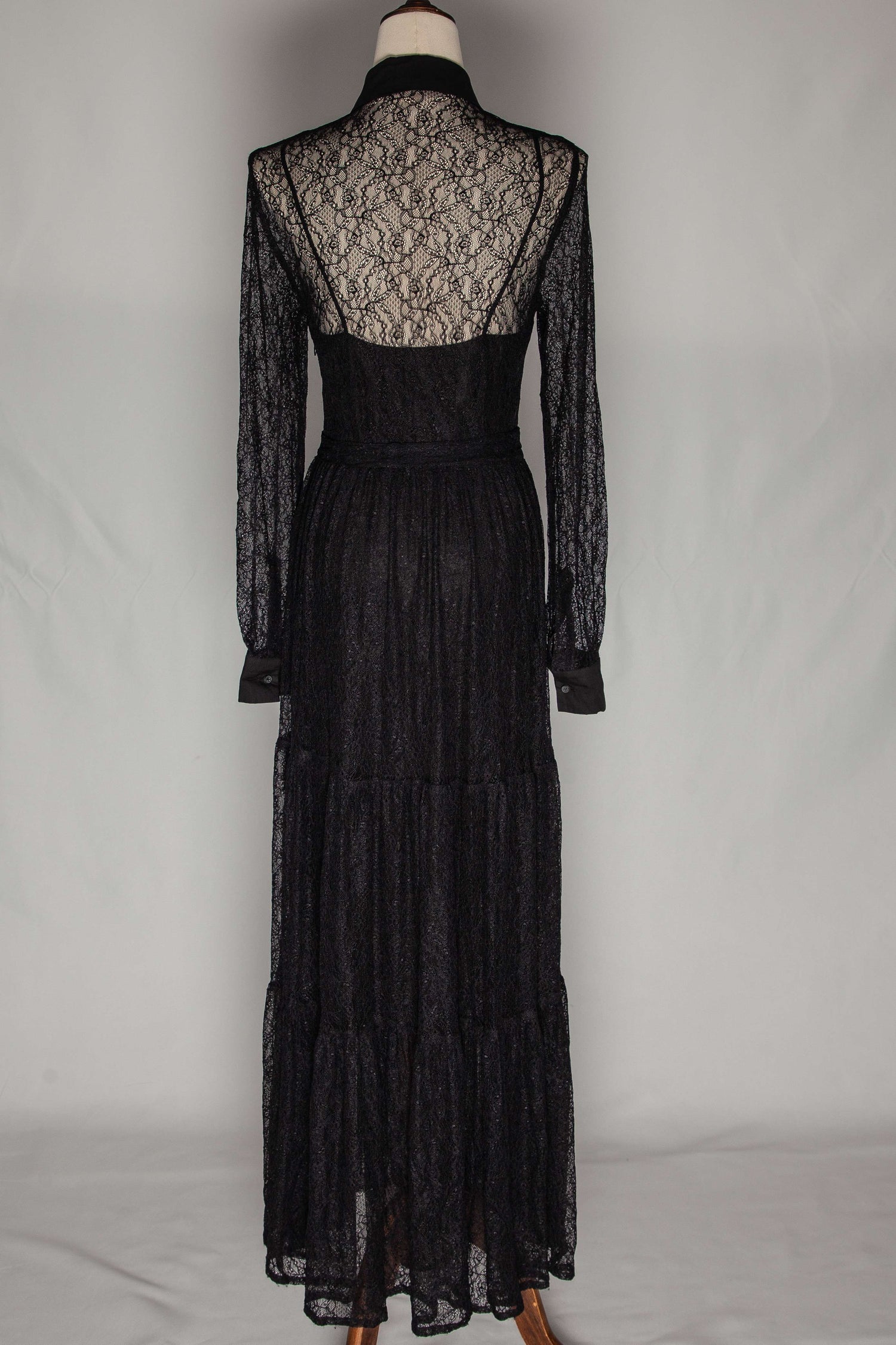 Good Beymen Club Black Lace Dress Long Sleeves Size N/A