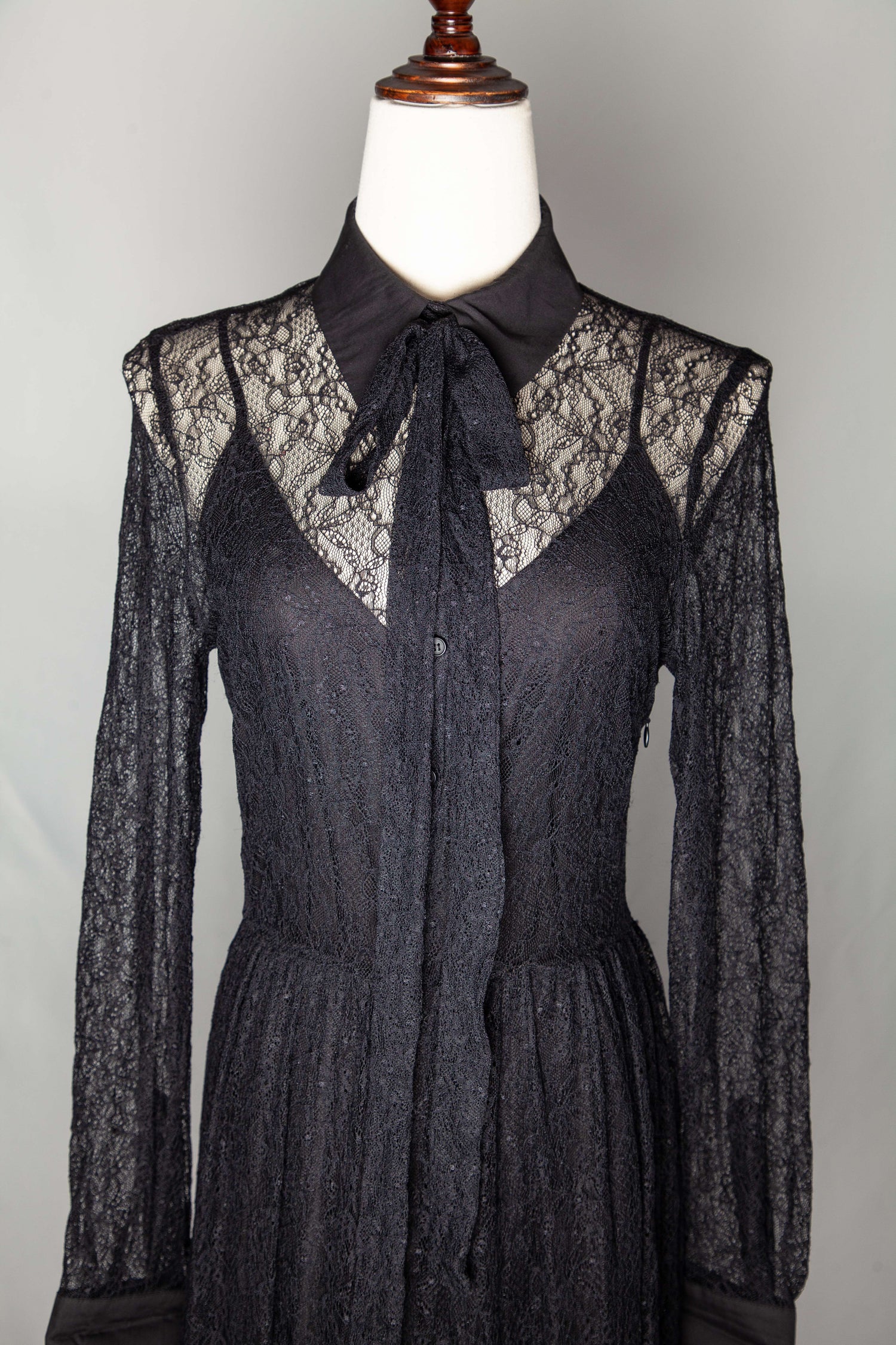 Good Beymen Club Black Lace Dress Long Sleeves Size N/A