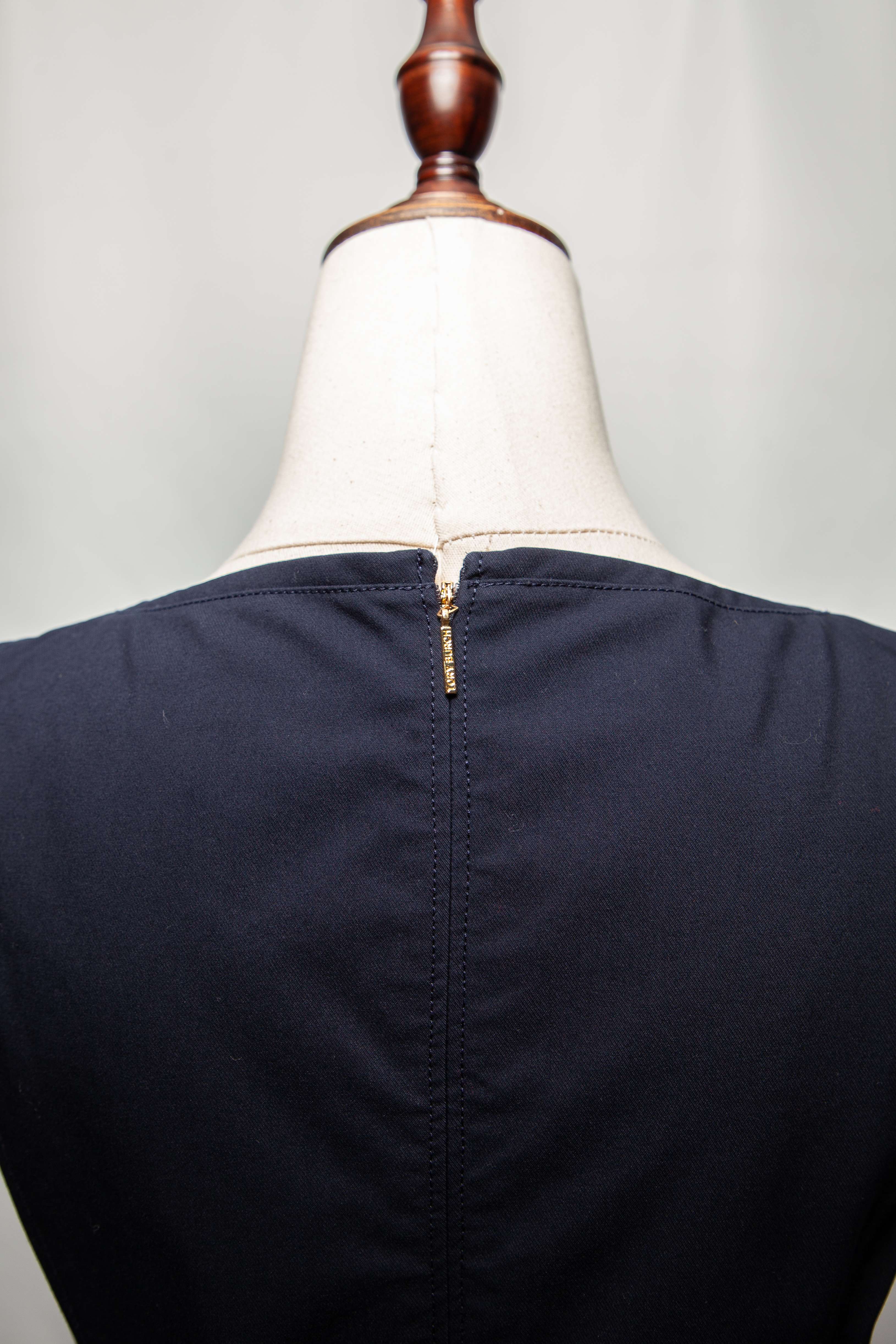 Good Tory Burch Black Polyester Sleeveless Dress Size XS