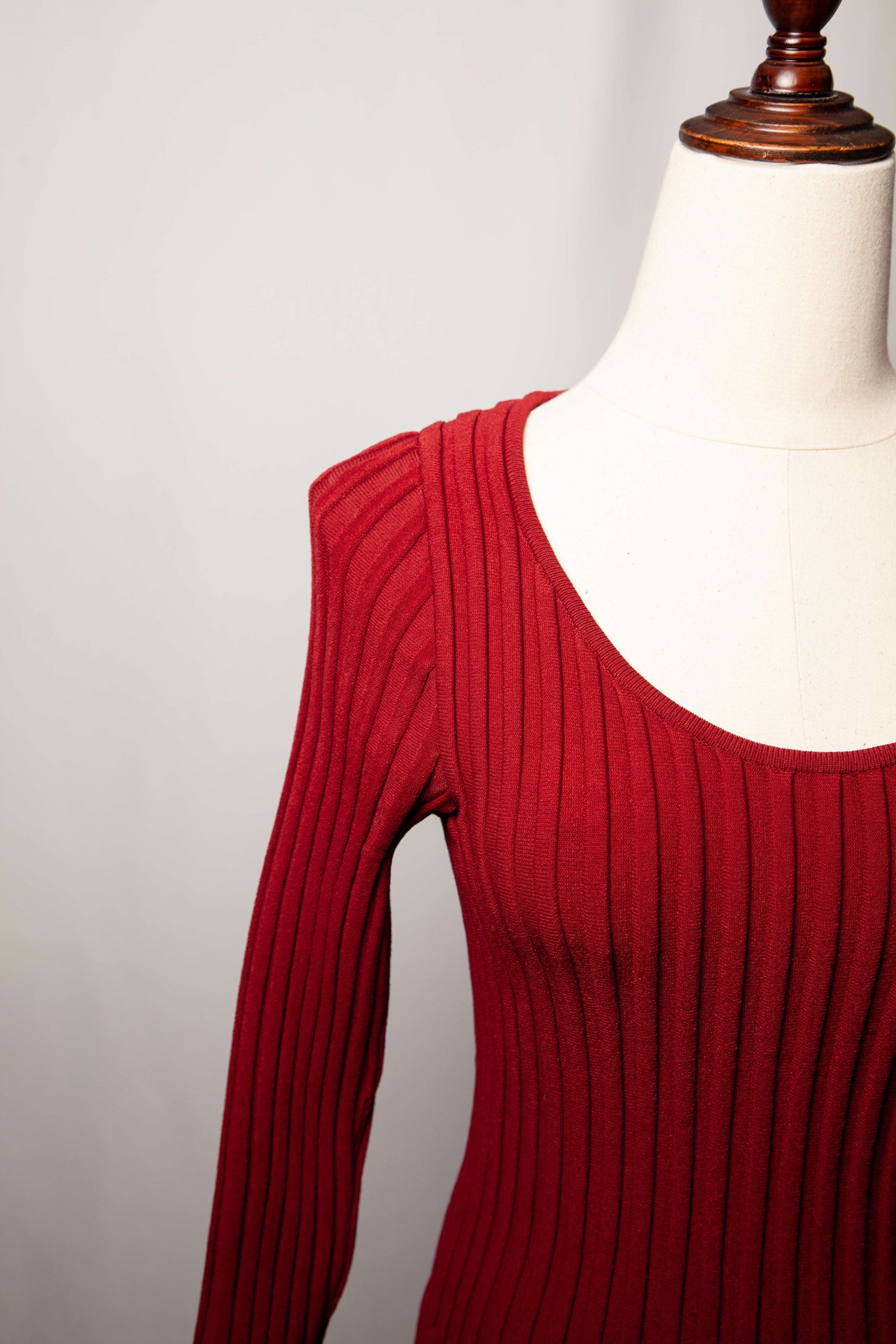 Excellent Fendi Red Knitted Dress Size S Women