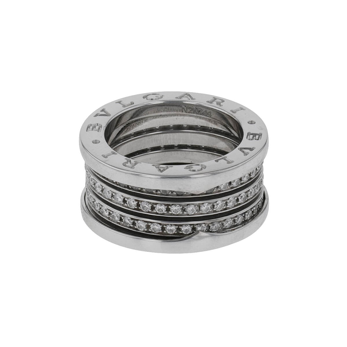 Bulgari B.Zero 1 diamonds and gold ring