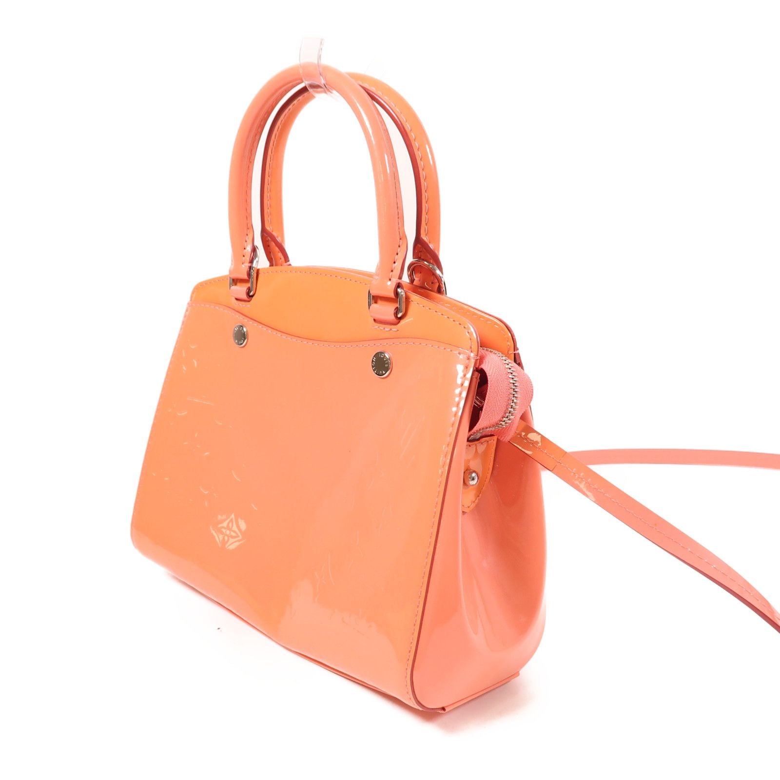 Louis Vuitton Vernis Shoulder Bag Orange 2way Shoulder Bag M 50809