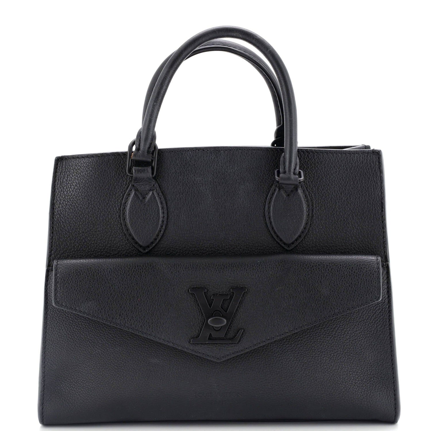 Louis Vuitton Lockme Monochrome Tote Leather Pm