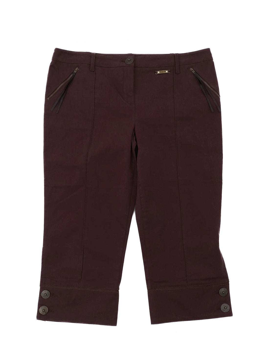 Excellent Maria Grazia Severi Orange Cropped Pants Size L