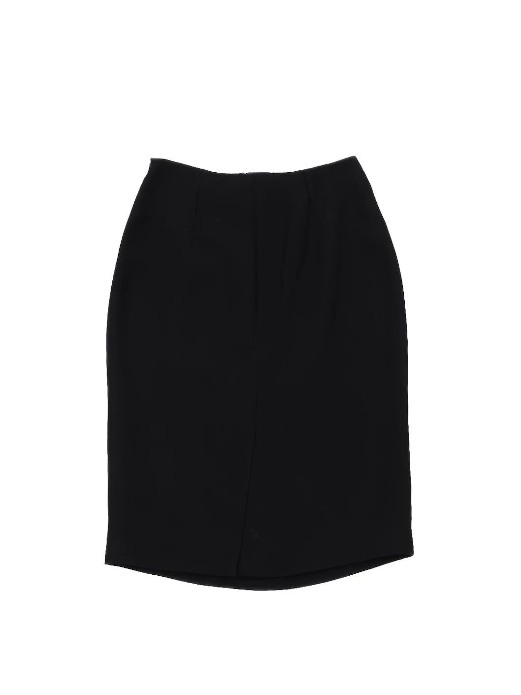 Excellent Prada Black Viscose Skirt Size M - Women&