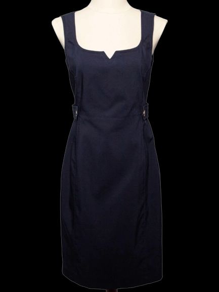 Good Tory Burch Black Polyester Sleeveless Dress Size XS