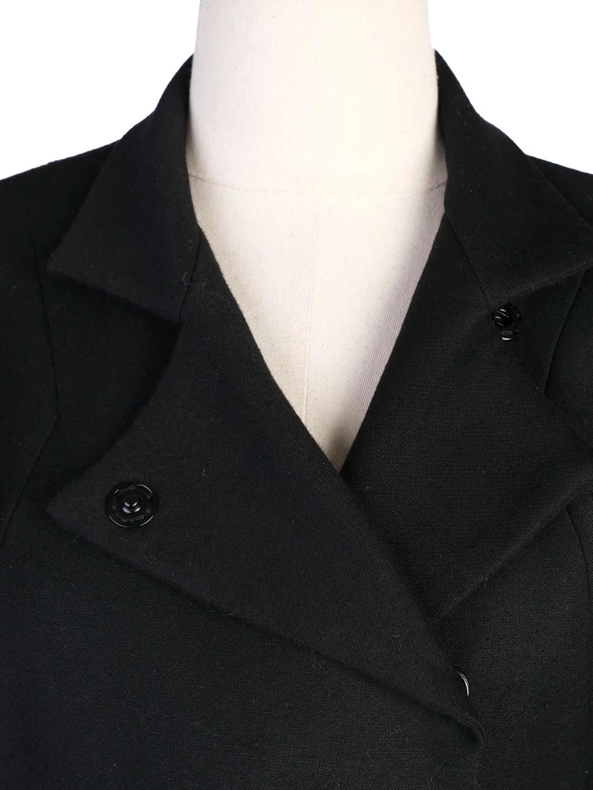 Excellent Malloni Black Viscose Blazer Jacket for Women