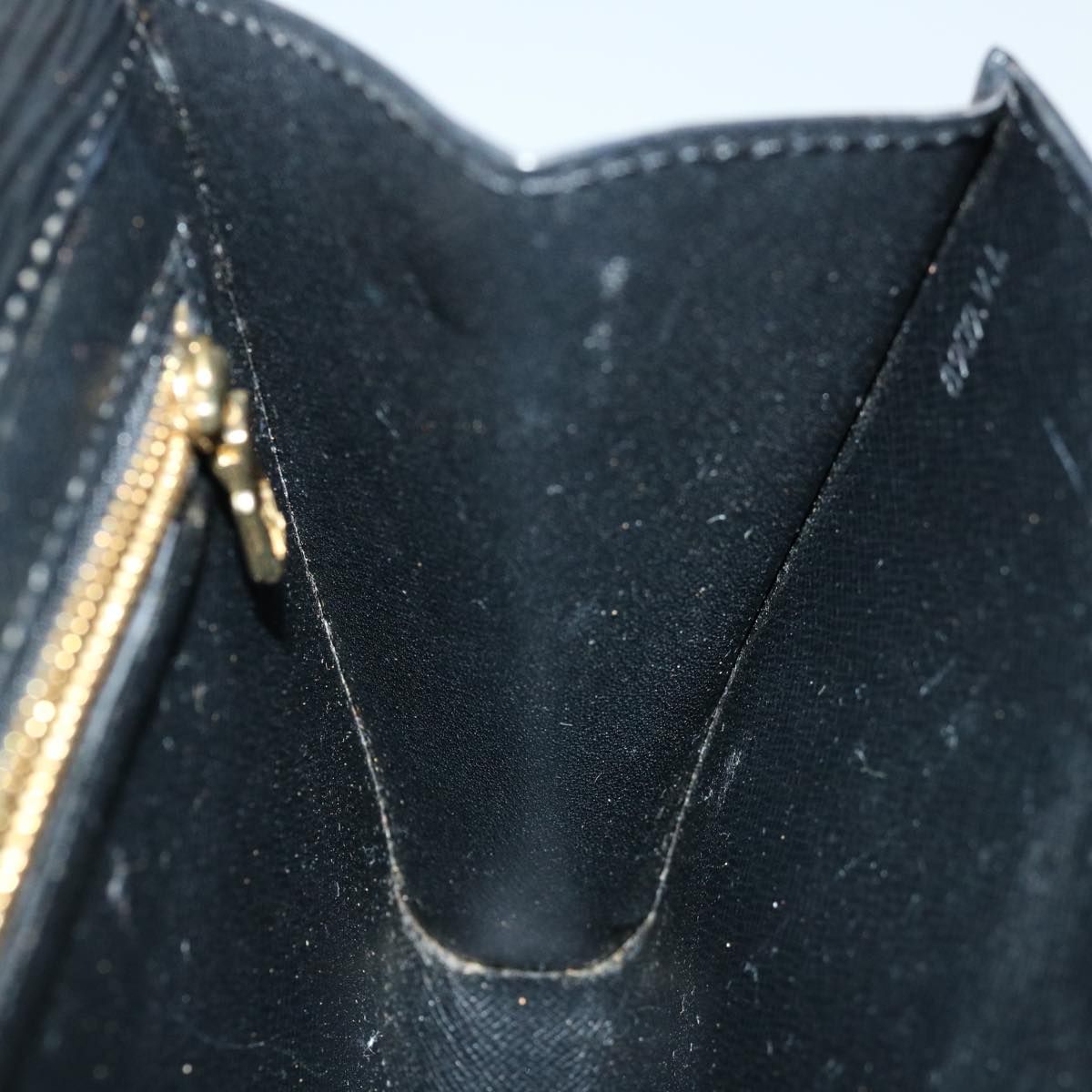 Louis Vuitton Epi Art Deco Clutch Bag Black M 52632 Lv Auth