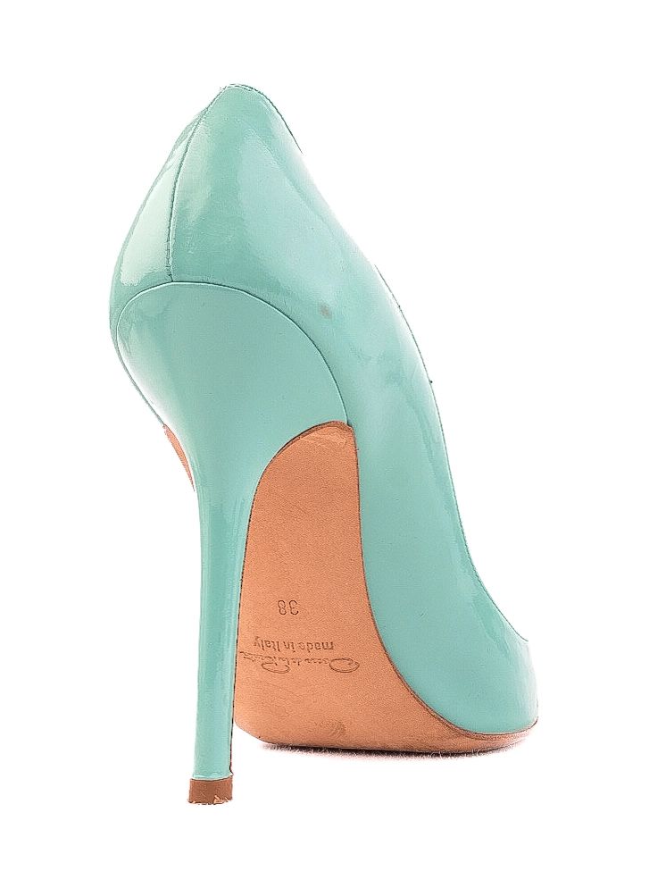 Excellent Oscar de la Renta Blue High-Heeled Shoes Size 38