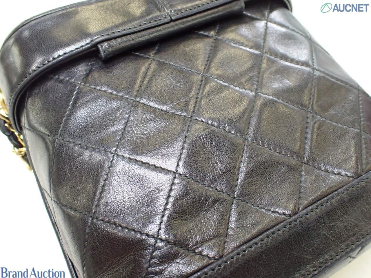 Chanel Tassle Vanity Case, Quilted Lambskin Leather