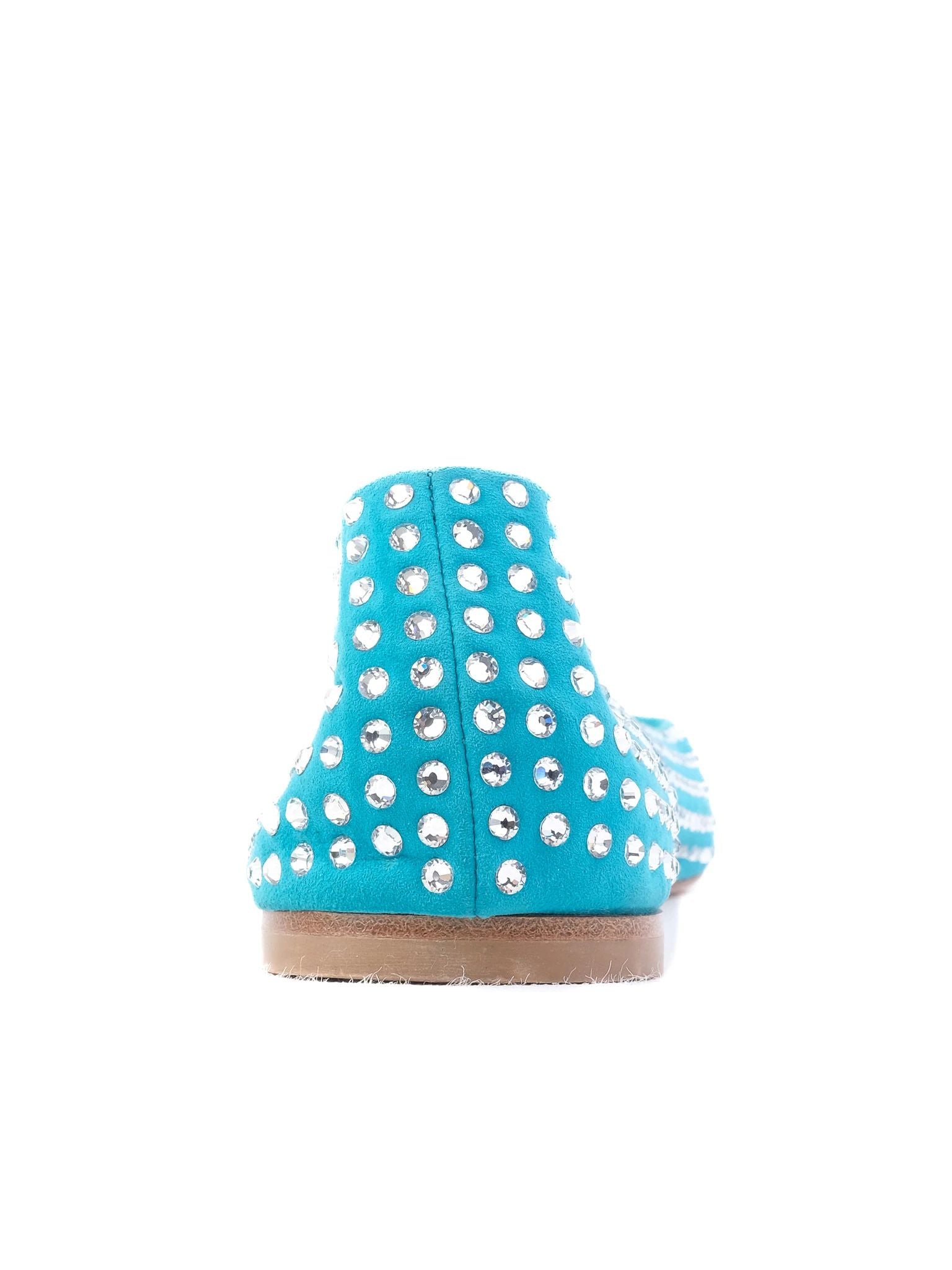 Excellent Giuseppe Zanotti Blue Leather Ballet Flats Size 39.5