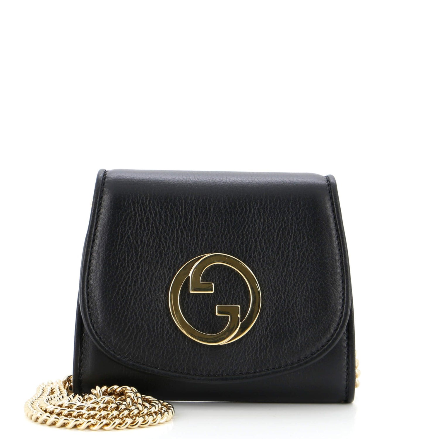 Gucci Blondie Nm Wallet On Chain Leather Medium