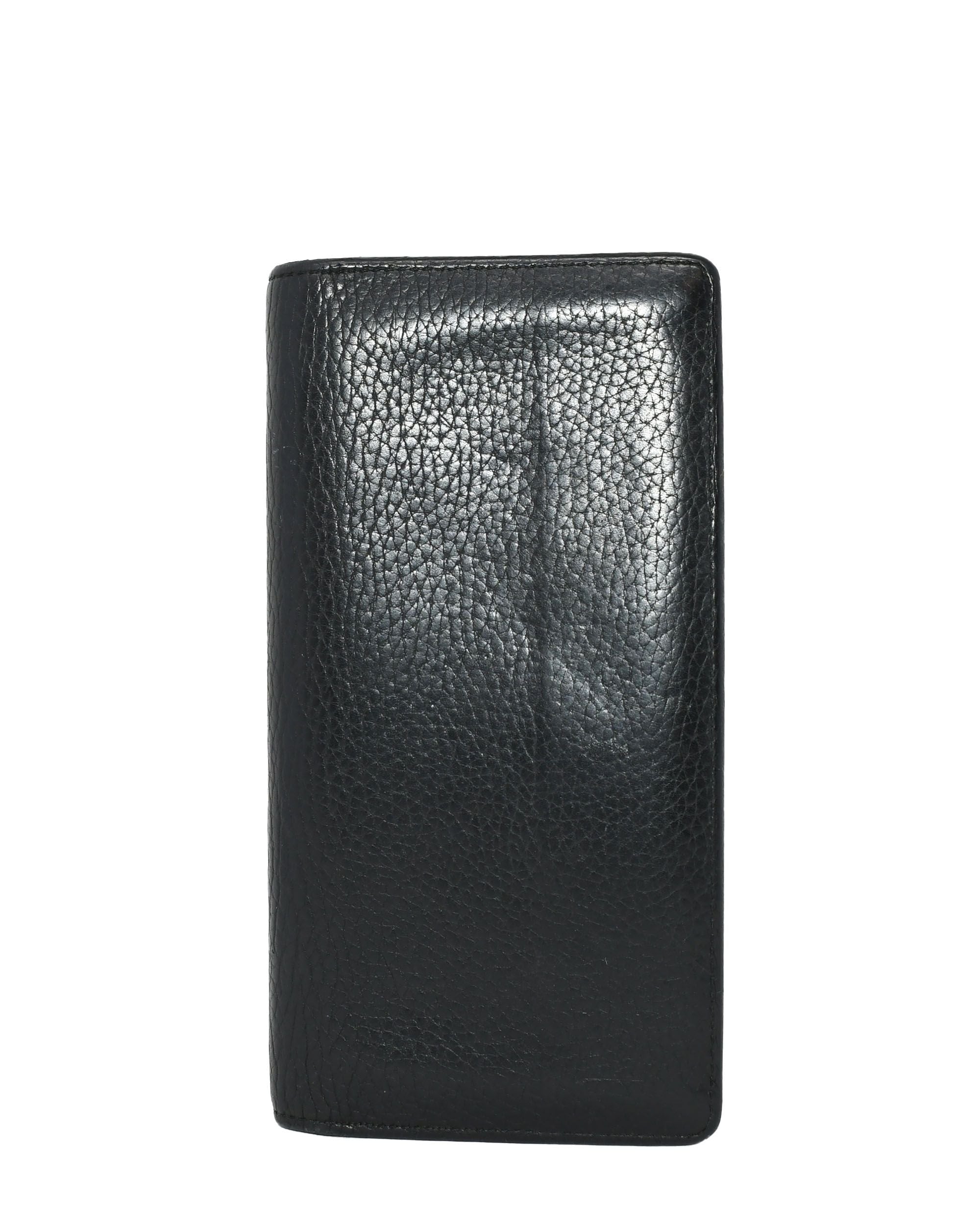Louis Vuitton Brazza Wallet Black Taurillon