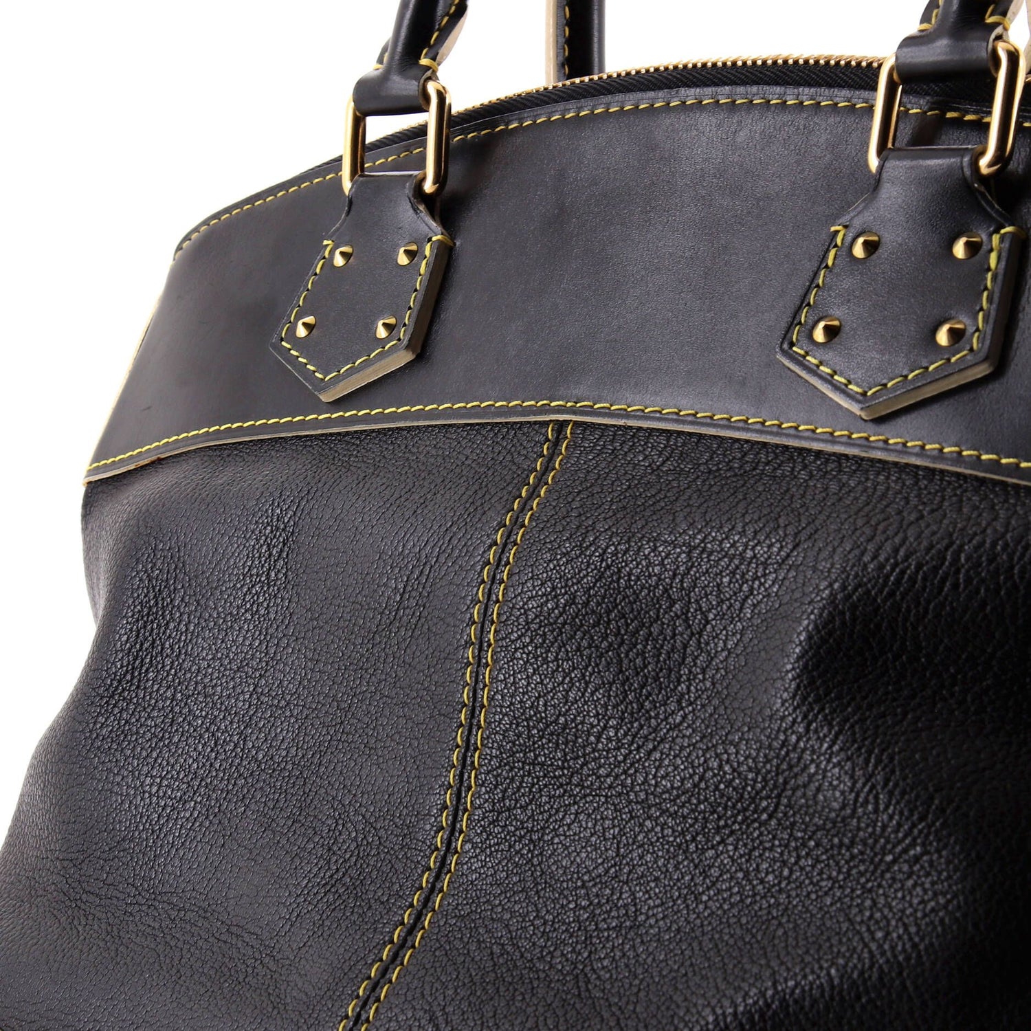 Louis Vuitton Suhali Lockit Handbag Leather Pm