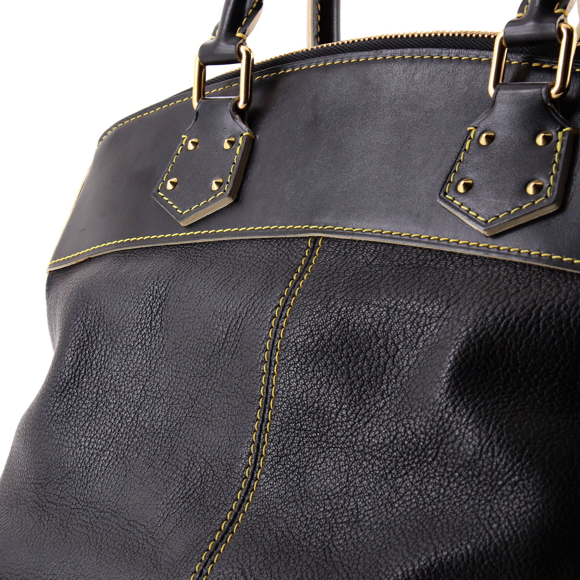 Louis Vuitton Suhali Lockit Handbag Leather Pm