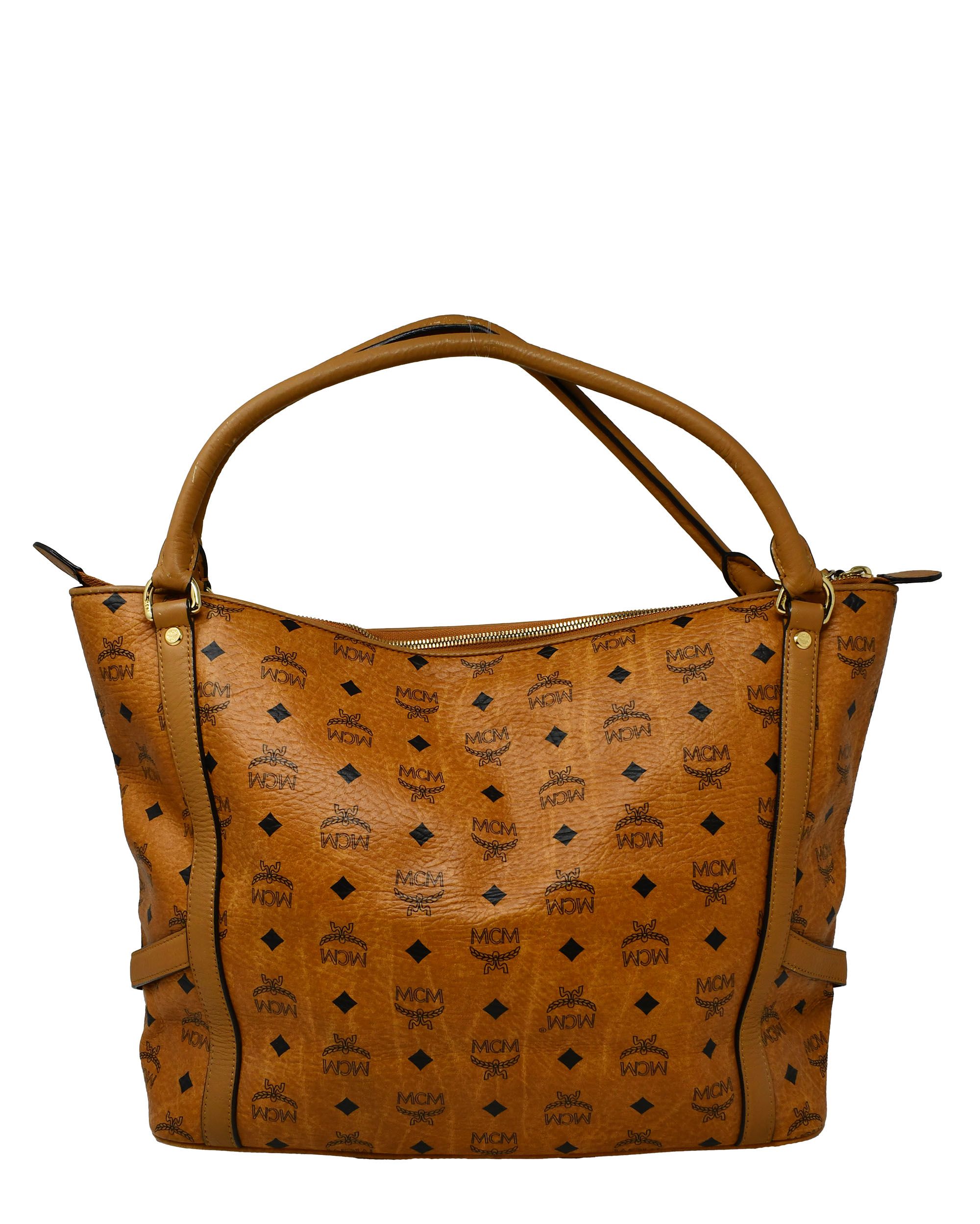 MCM Shoulder Bag Cognac