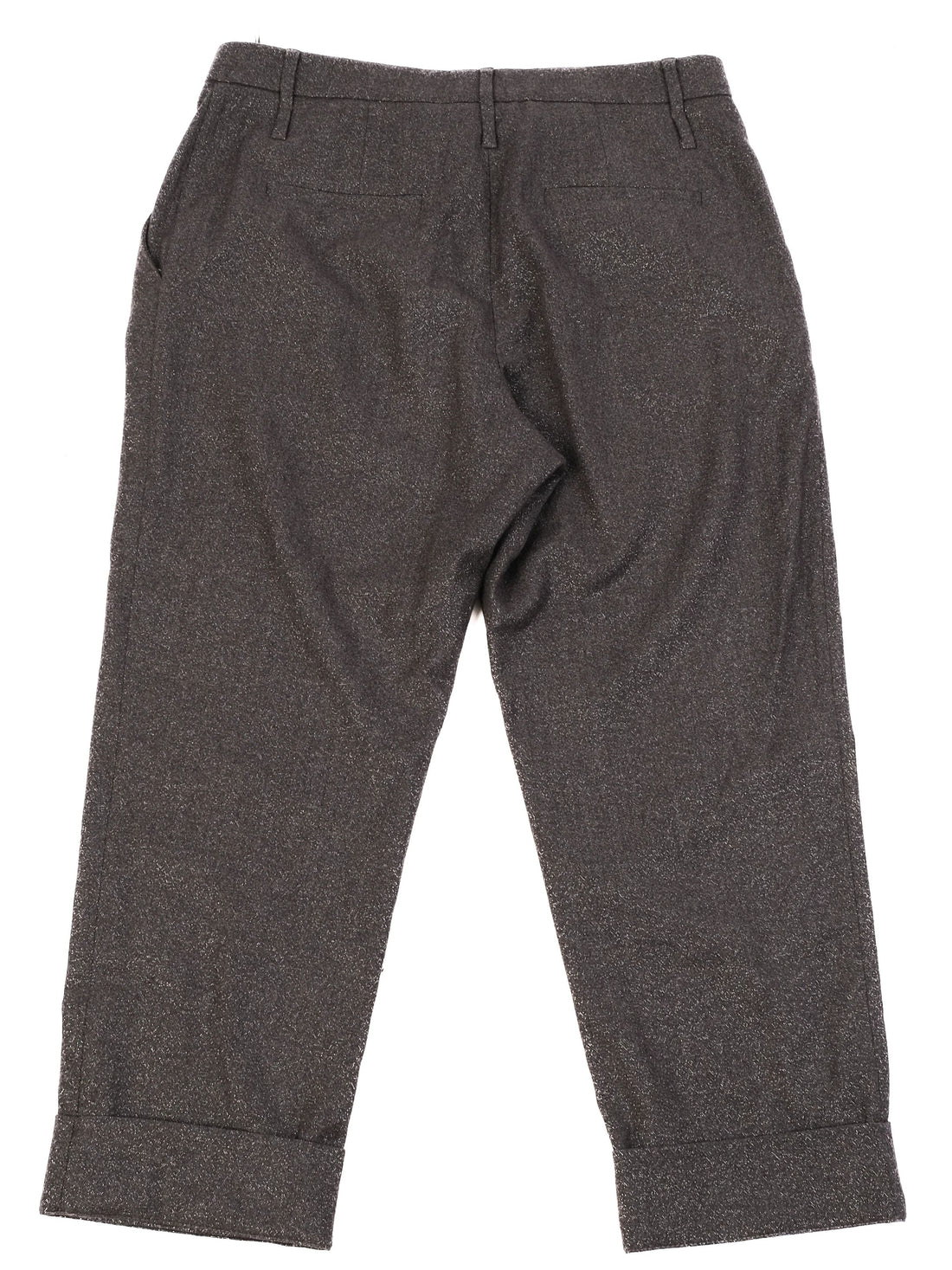 Excellent Brunello Cucinelli Gray Wool Pants Size L Made in Italy