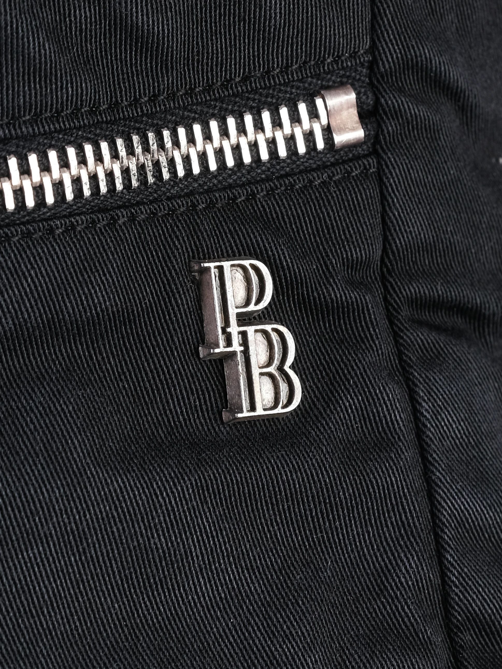 Excellent Balmain Black Sleeveless Vest Size M with Decorative Buttons