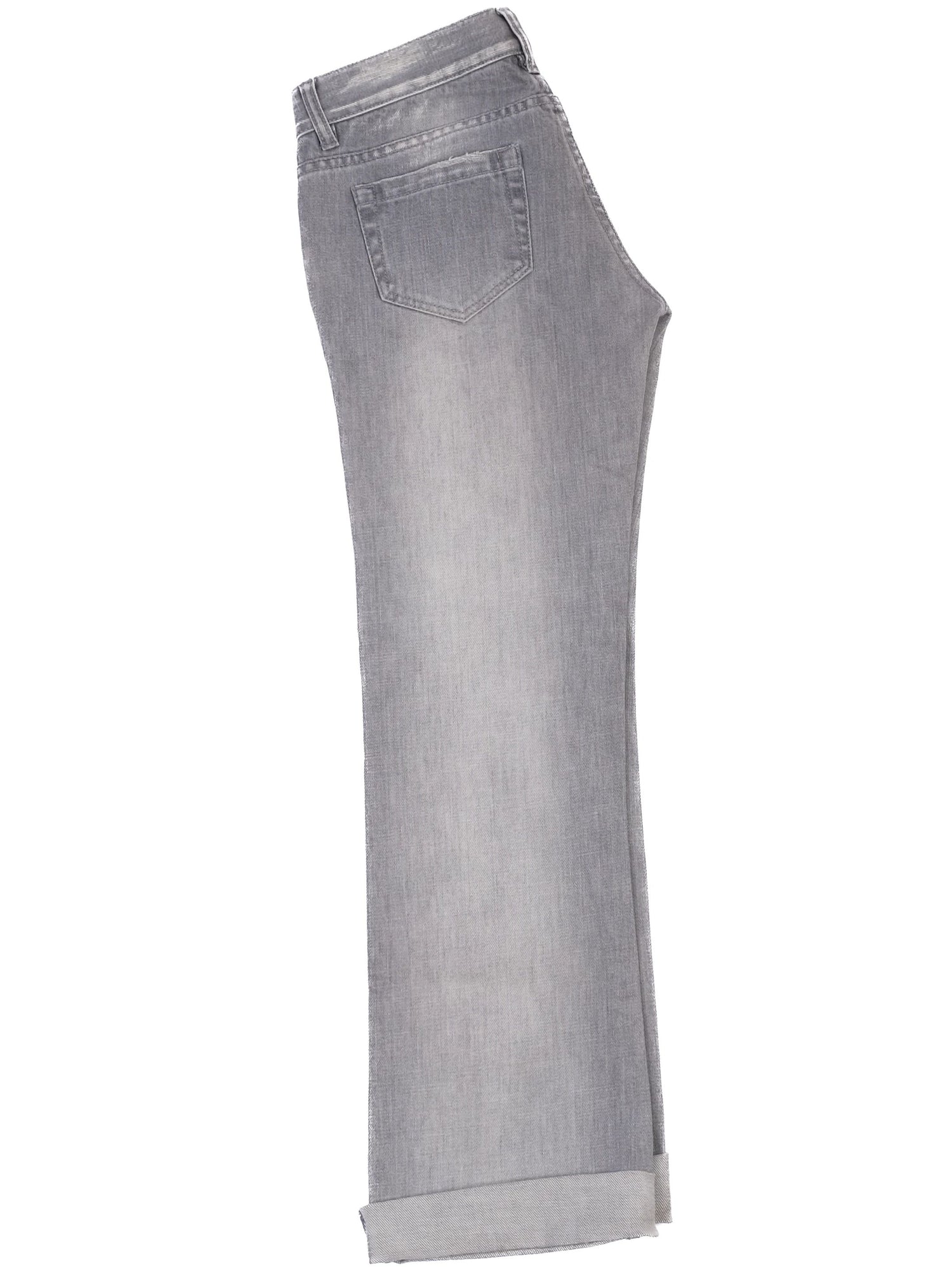 Excellent Prada Gray Cotton Jeans Women&