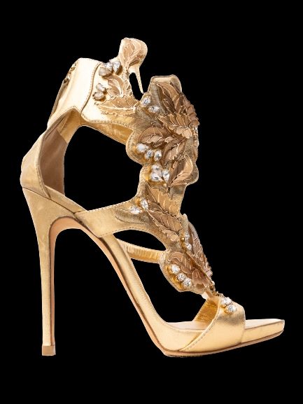 Excellent Giuseppe Zanotti Yellow High-Heeled Sandals Size 37.5