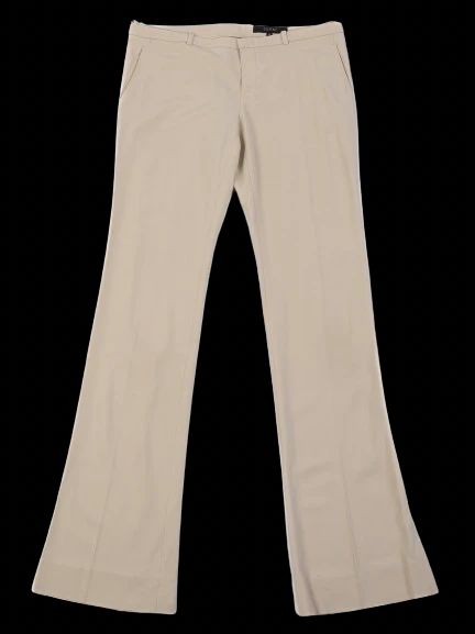 Excellent Gucci White Wool Pants Size M Made in Italy