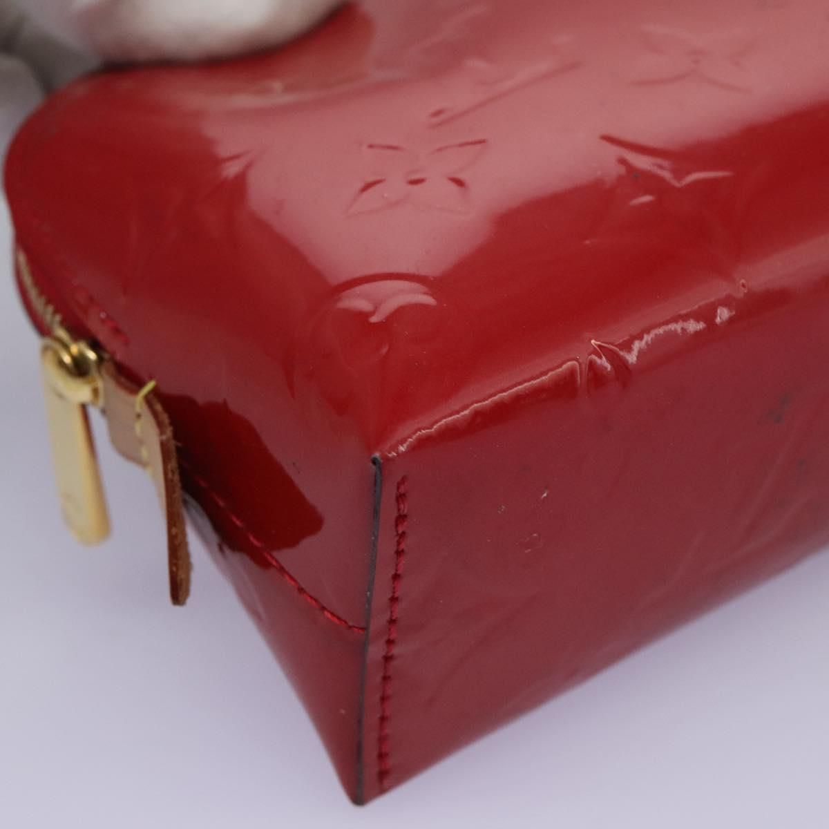 Louis Vuitton Vernis Pochette Cosmetic Pouch Slys M 90172 Lv Auth