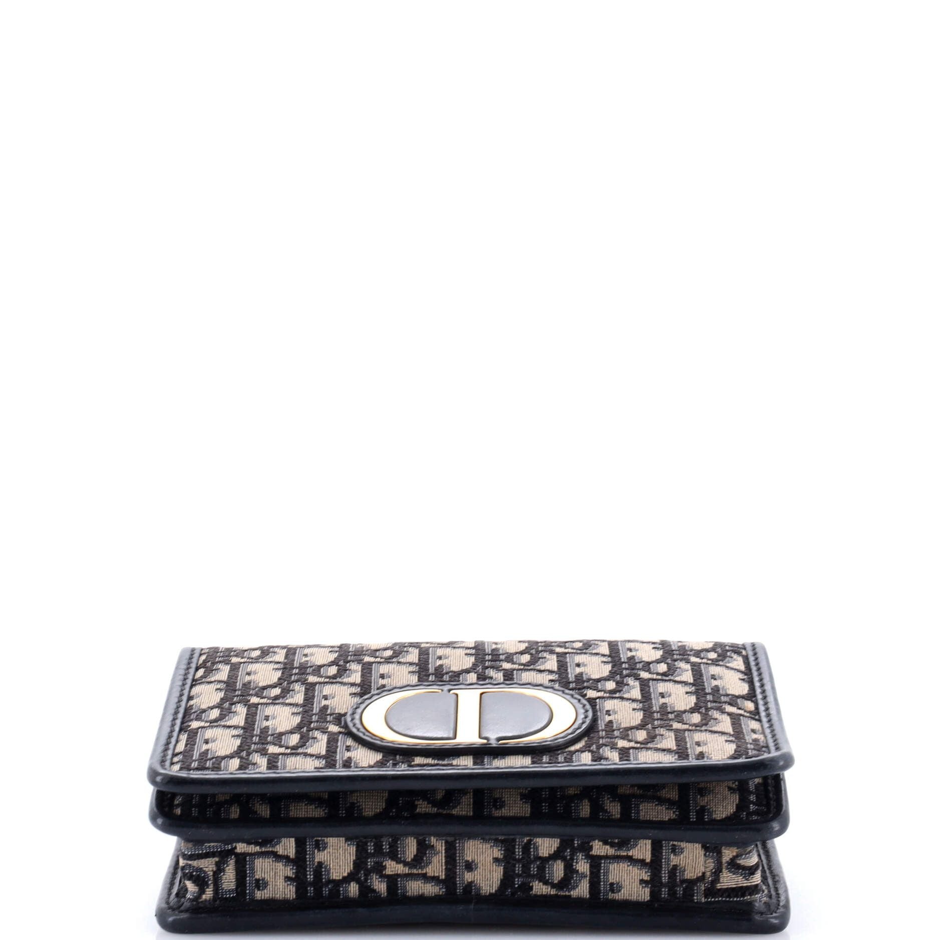 Christian Dior 30 Montaigne 2-In-1 Pouch Oblique Canvas