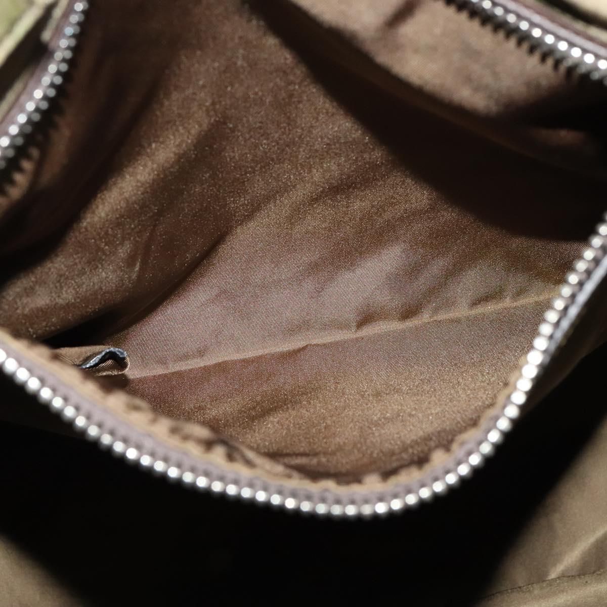 Prada Hand Bag Nylon 2way Khaki Auth