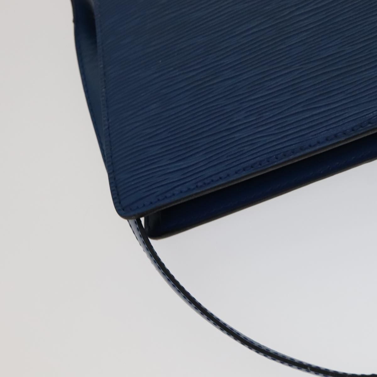 Louis Vuitton Epi Capuchin Shoulder Bag Blue M 52345 Lv Auth