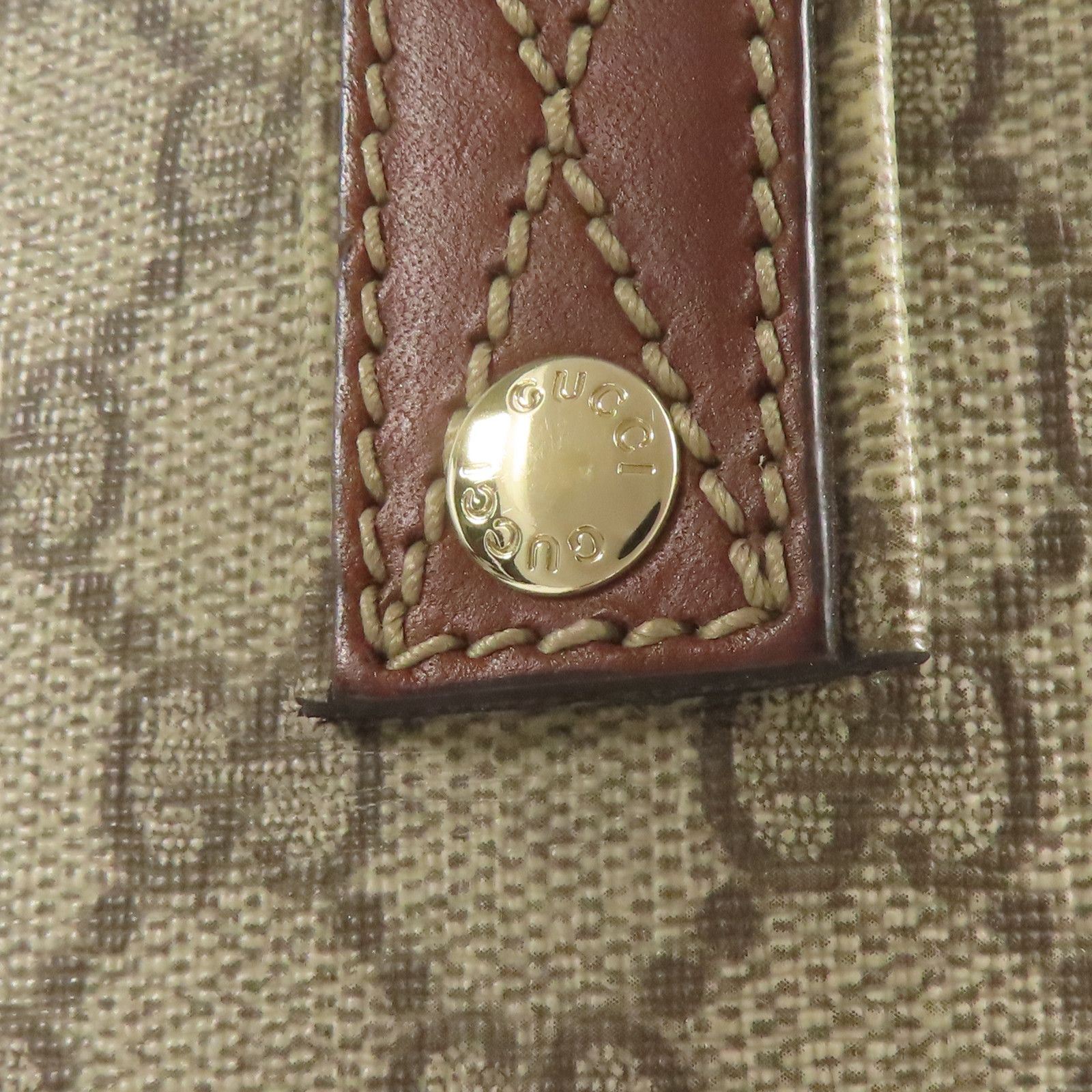 Gucci GG Plus Monogram Small Signature Web Loop Vertical Tote