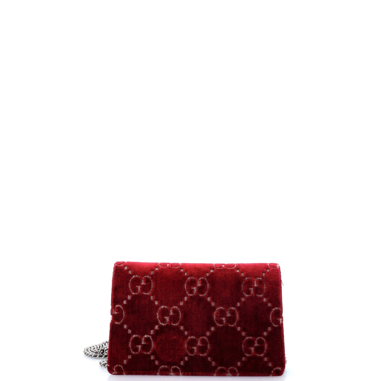 Gucci Dionysus Bag Gg Velvet Super Mini