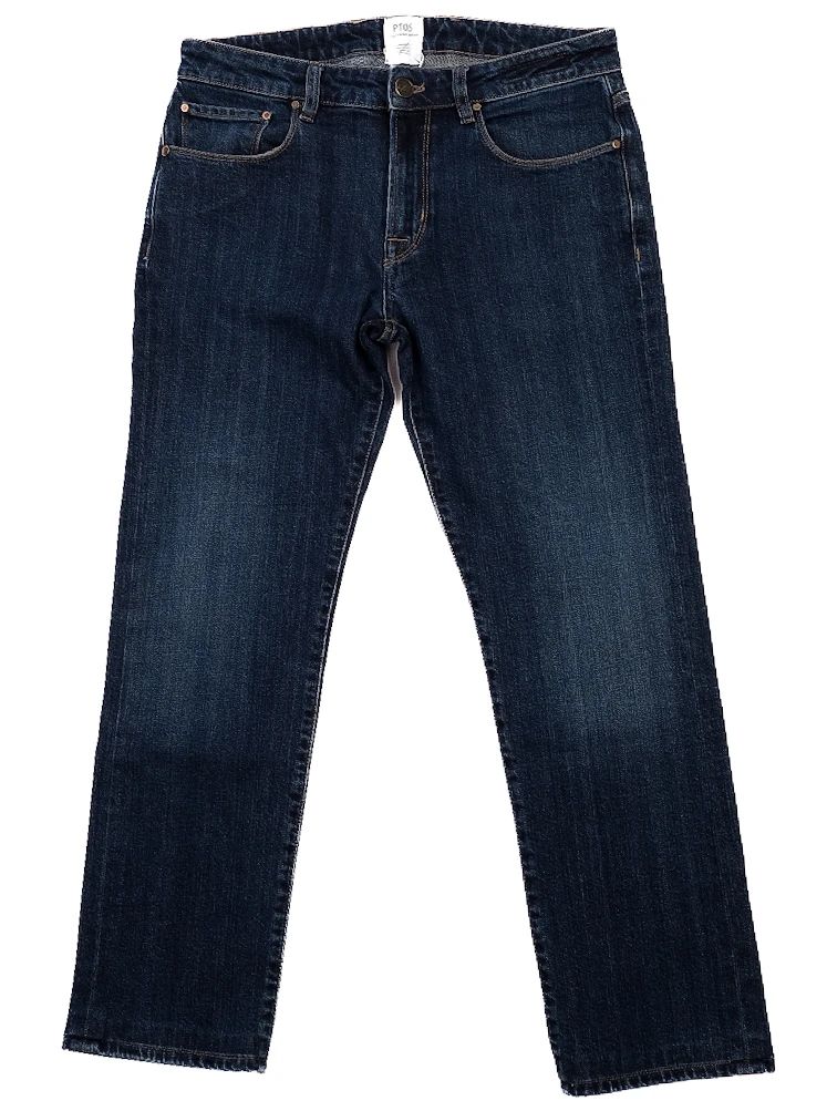 Excellent PT05 Dark Blue Cotton Jeans Size L for Men