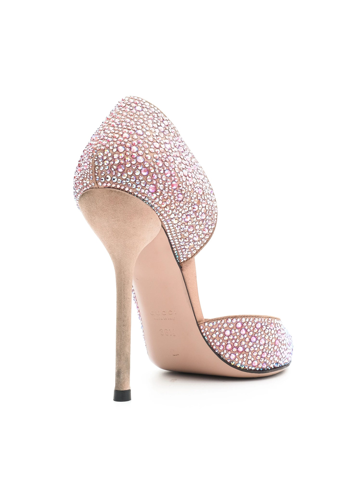 Excellent Gucci Pink High-Heeled Shoes Size 36.5 Stiletto